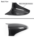 Carbon Fiber Mirror Caps - 2-Piece Set