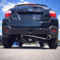 Stainless Steel Axle Back Exhaust w/ Carbon Fiber Tip