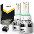 50W 5000LM 6000K Cool White LED Fog Light Bulb