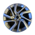21-Inch Silver Sparkle Swirl Spoke Alloy Wheel