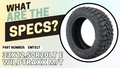 33x12.50R22 114E Load Range E 10-Ply All-Season Tire