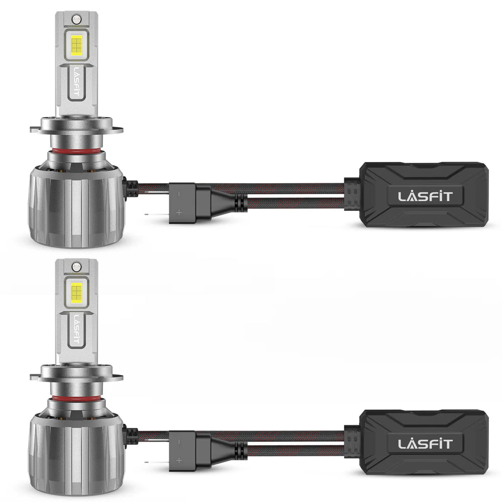 H7 LED Headlight Bulb Set