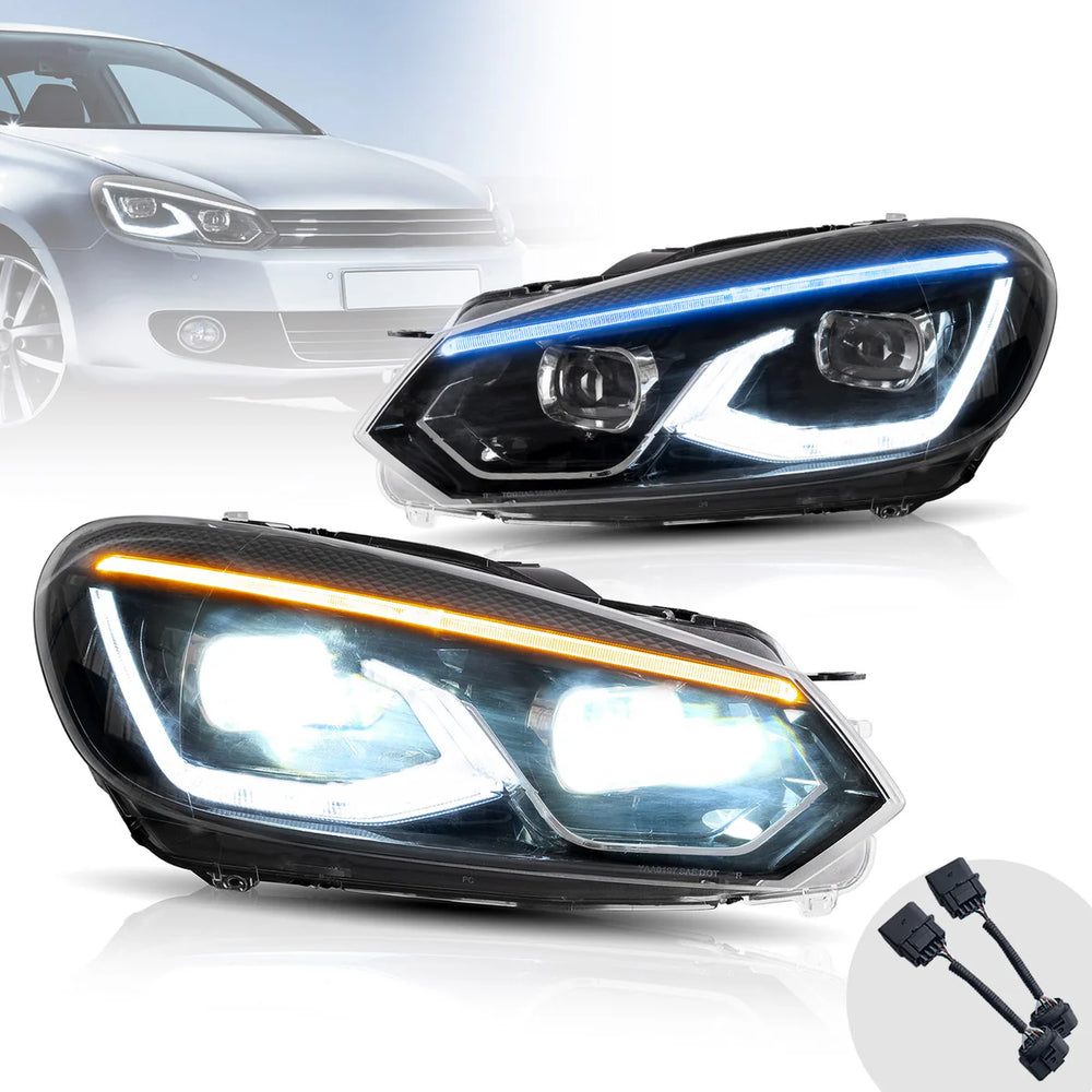 VLAND Projector Headlights for VW Golf MK6