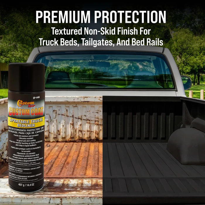 SP-446 14.4oz Truck Bed Liner Spray (6-Pack)