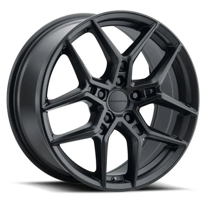 Halo 18x8 +40 5x114.3 Satin Black Wheel