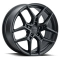 Halo 18x8 +40 5x114.3 Satin Black Wheel