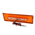 Front Amber LED Side Marker Lens with Turn Signal, Driver Side