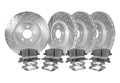 Sport Rotors, Cross-Drilled/Slotted Set