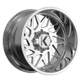 KT061 Bypass 20x9 0mm Offset Polished Directional Wheel