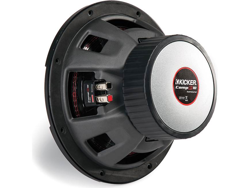 CompR 10-Inch 4-Ohm Dual Voice Coil Subwoofer