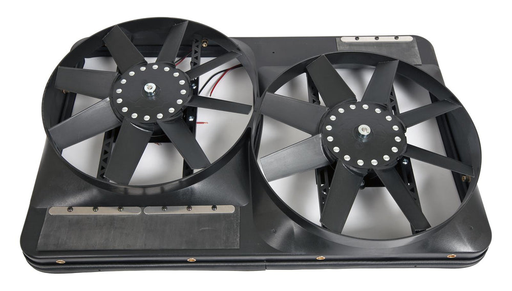 Dual Electric Cooling Fan System