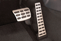 Stainless Steel Pedal Pads with Rubber Grip