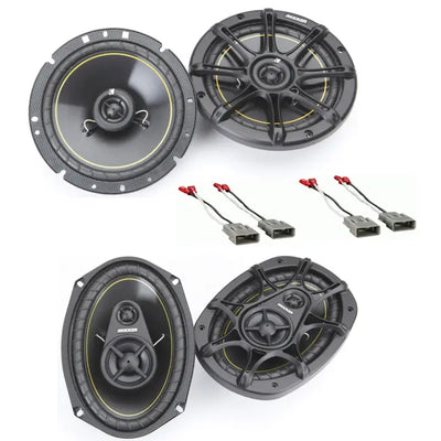 CSC654 6.5" Coaxial Speakers & CSC6934 6x9" 3-Way Speakers