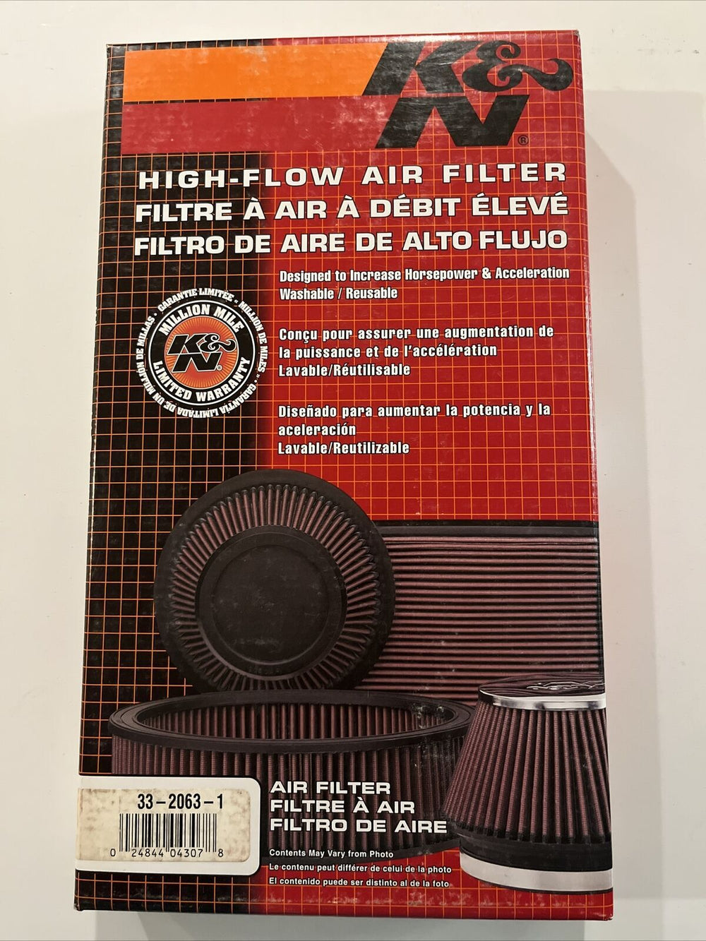 High Performance Panel Air Filter