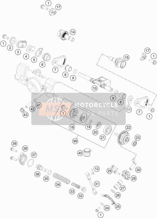 Power Valve Control Lever