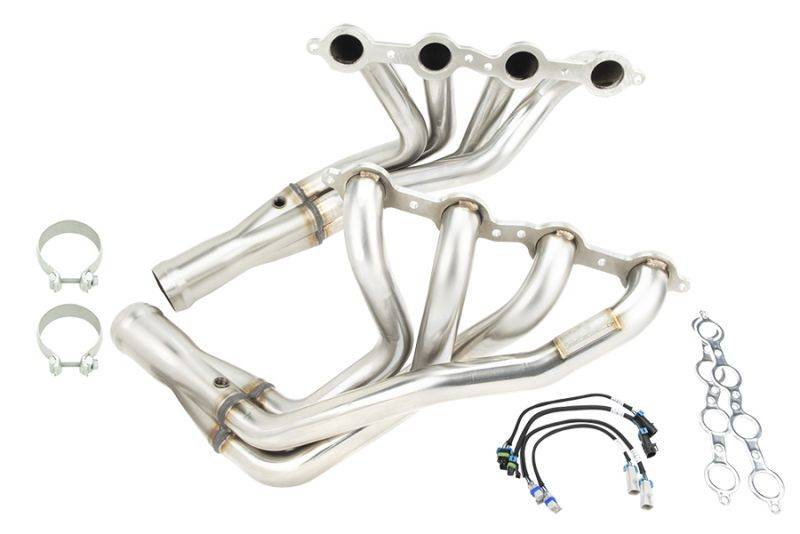 1 3/4" Long Tube Headers with 3" Outlet