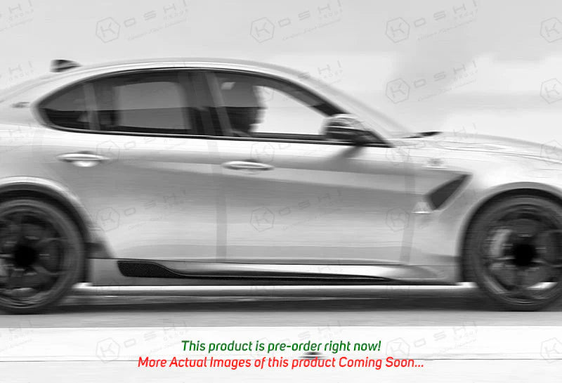 Carbon Fiber Side Skirts