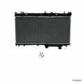 Aluminum/Plastic Radiator with Trans Oil Cooler Fittings