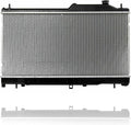 Aluminum/Plastic Radiator with Trans Oil Cooler Fittings