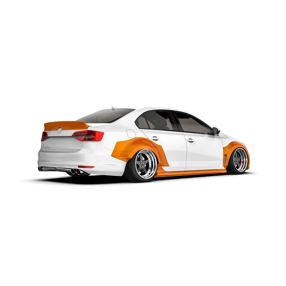 WideBody Kit with Fender Flares and Ducktail Spoiler