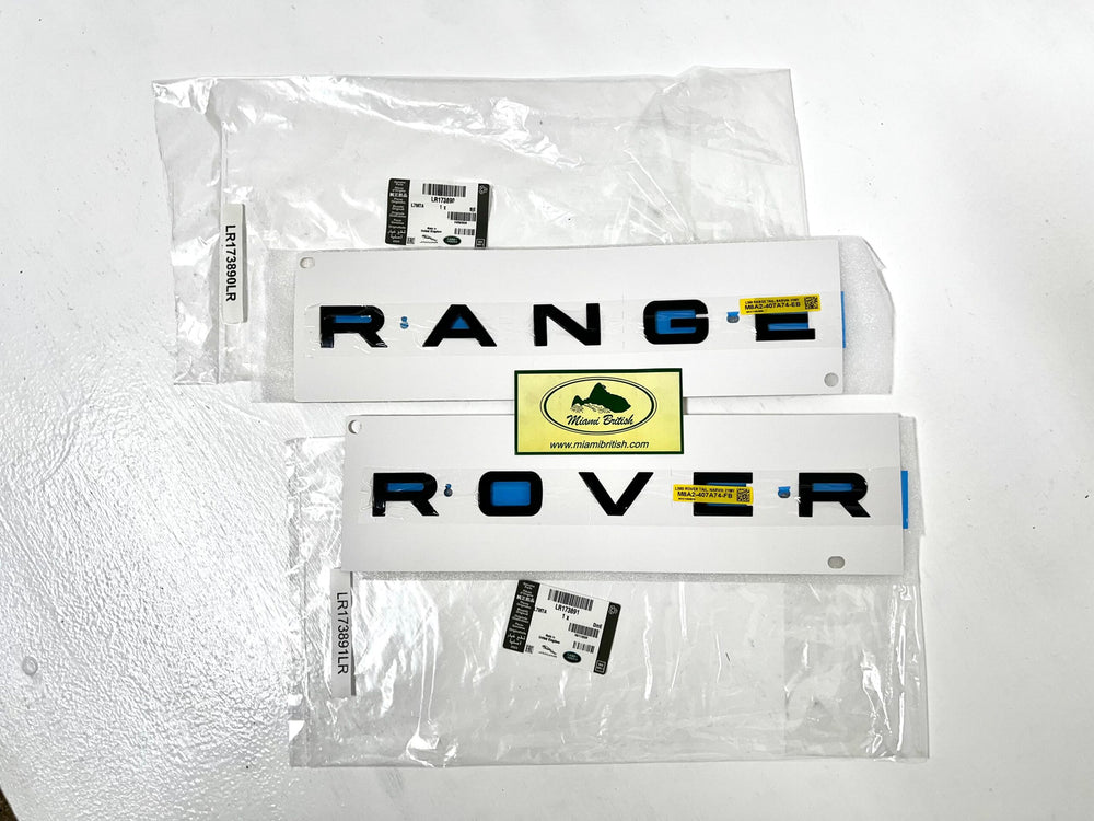 Range Rover Velar Lettering Set