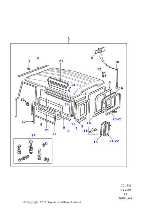 Roof Panel Assembly
