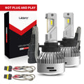 65W 13000 Lumens 6000K LED Headlight Bulb Set