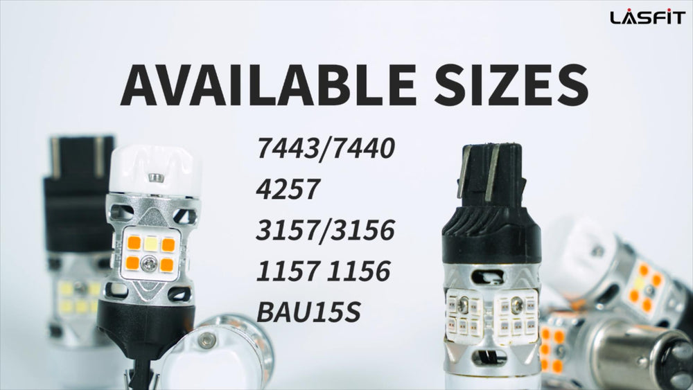 Switchback LED Turn Signal and DRL Bulb