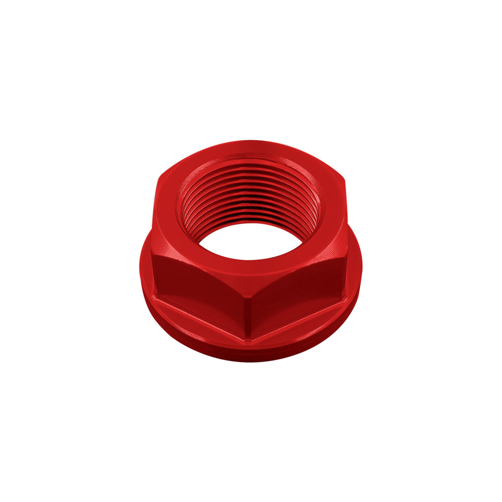 Special Nut Rear Axle Nut, Red, 24x1.50