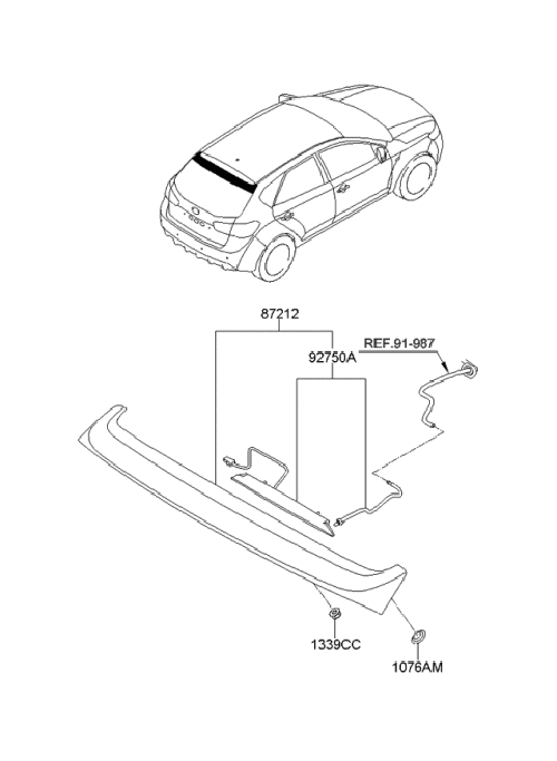 Rear Spoiler Assembly