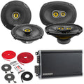 CSC6934+CSC654 6.5-Inch 2-Way and 6x9-Inch 3-Way Speaker Bundle