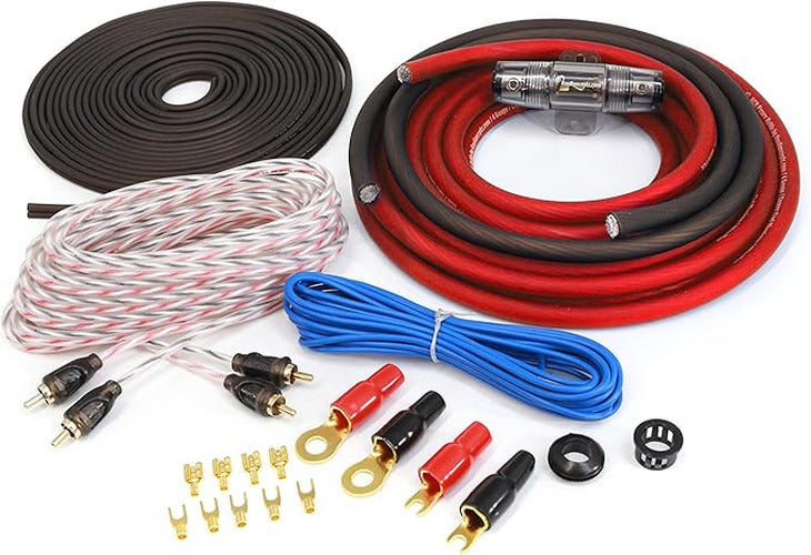 KCA Complete 4 Gauge Amplifier Installation Wiring Kit