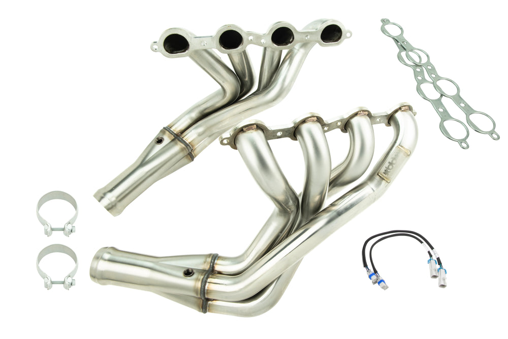 2" x 3" Stainless Steel Long Tube Headers