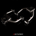 Control Arms with Stiffer Rubber Bushings