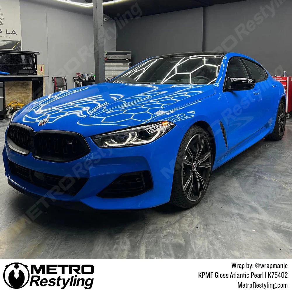 Gloss Atlantic Pearl Double-Cast Vinyl Wrap Film