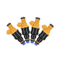4-Hole Petrol Gas Fuel Injector Set (6 Pieces)