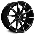 22x10 5x108 45mm Machined w/Machined Tips Wheel