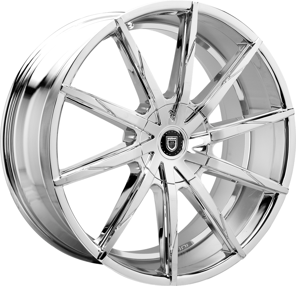 22x10 5x108 45mm Machined w/Machined Tips Wheel