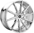 22x10 5x108 45mm Machined w/Machined Tips Wheel