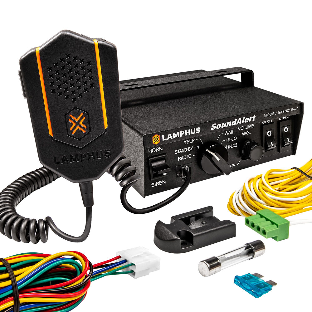 SoundAlert SASN01 Rev.1 100-Watt Siren Amplifier