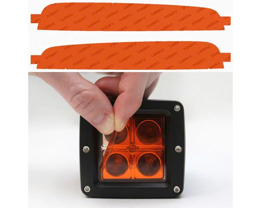 Amber Fog Light Film Cover