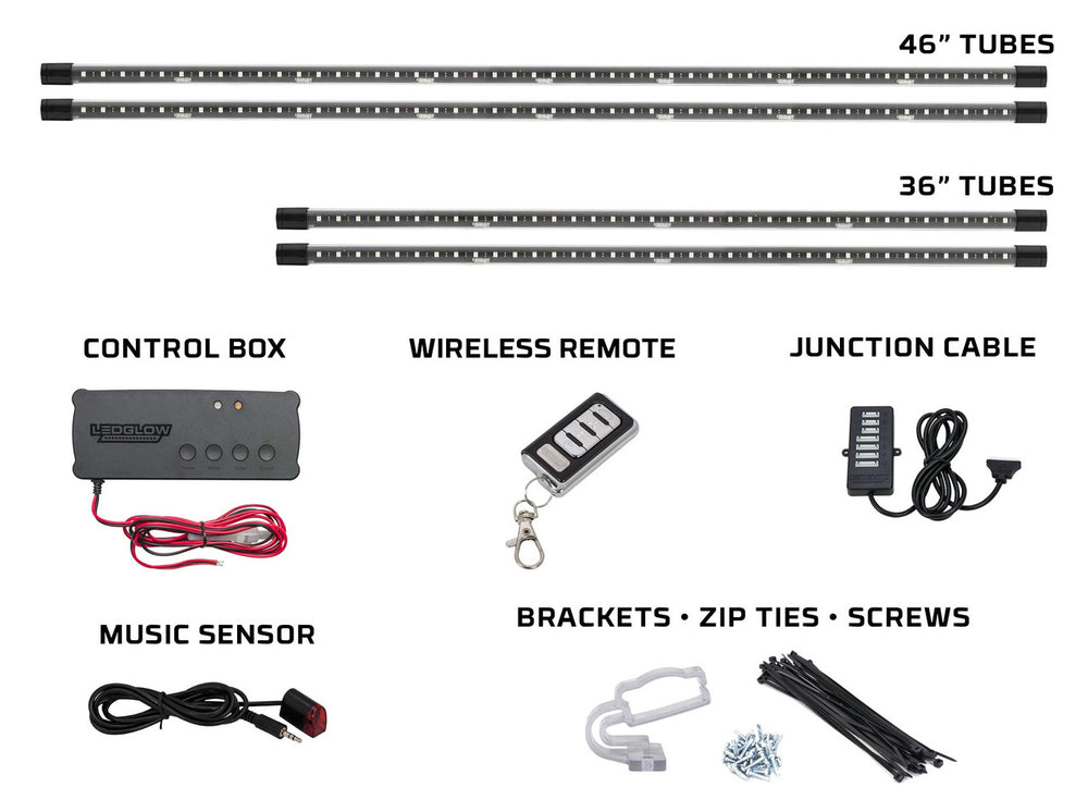 Million Color Wireless SMD LED Underbody Kit