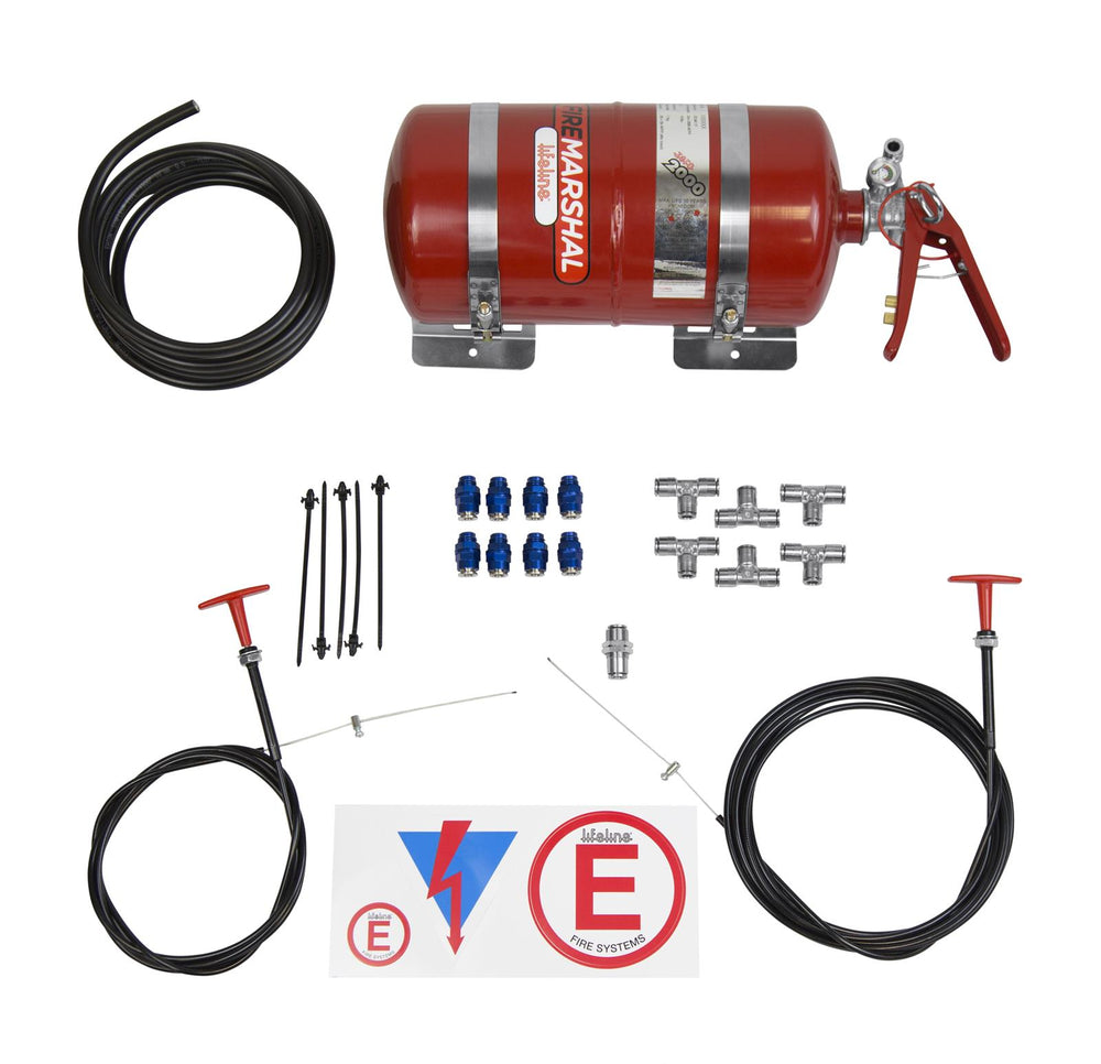 Zero 2000 AFFF 4.0L Mechanical Fire Bottle