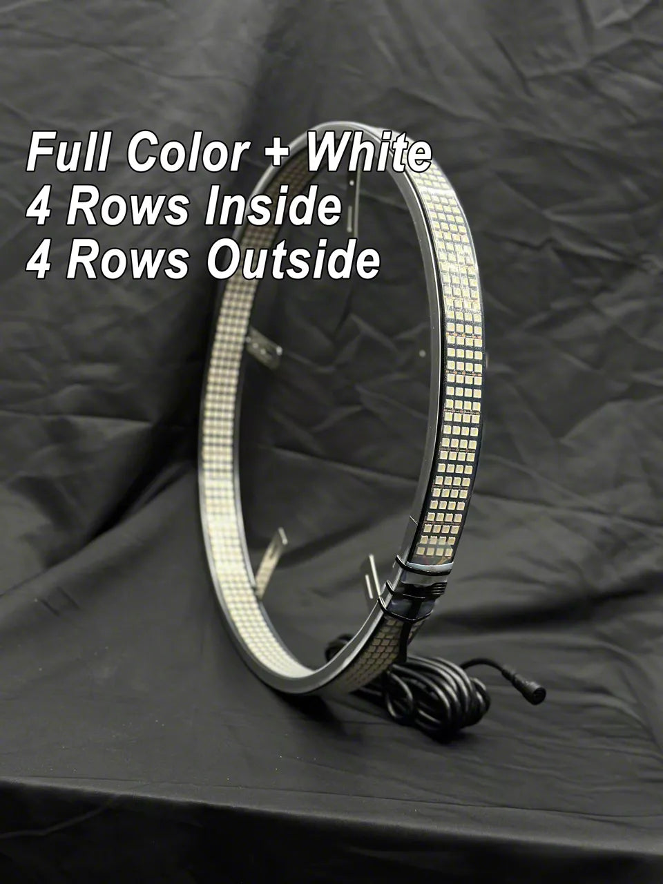 RGB-W 8-Row 17-Inch LED Wheel Lights