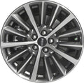 18x8 Grey Machined Aluminum Alloy Wheel