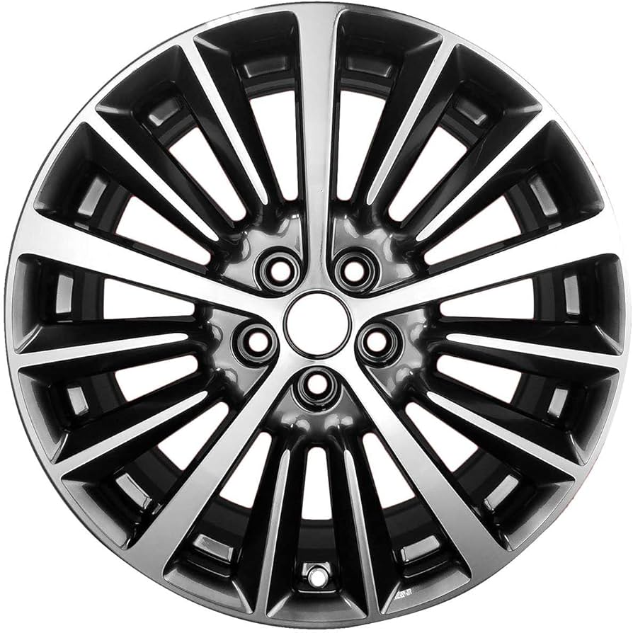 18x8 Grey Machined Aluminum Alloy Wheel