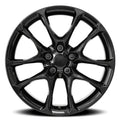 FR551F 20x10 50mm Offset 5x5 Bolt Pattern Gloss Black Wheel