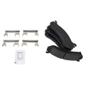 Front Vented Brake Rotor and Ceramic Pad Kit