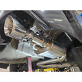 Dual Mode Valved Catback Exhaust System 2.5-Inch Stainless