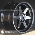 SIX-1 17-Inch 5x100 +35mm Carbon Gray 6-Spoke Alloy Wheel